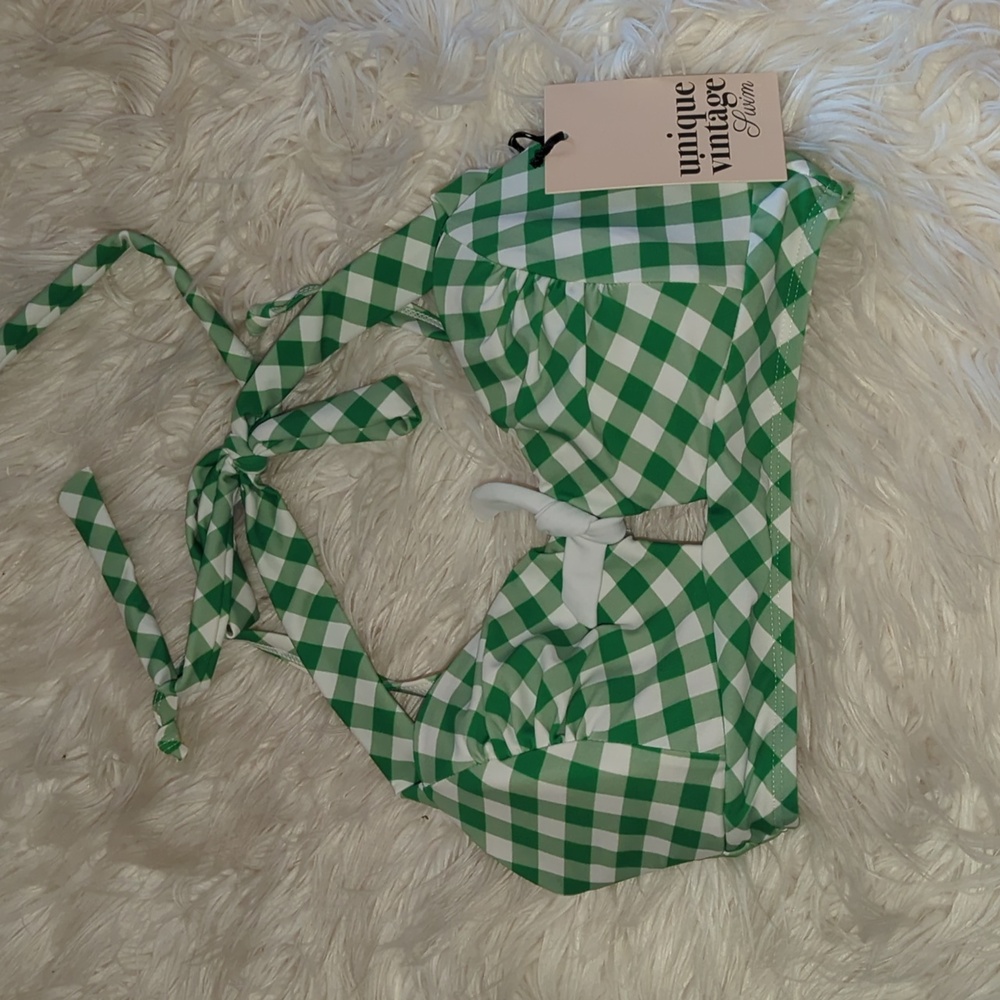 New with tags Unique Vintage retro swim top